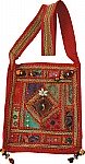Hand Embroidered Messenger Bag