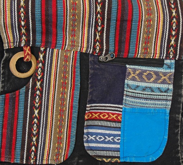 Multi Purpose Boho Book and Laptop Cross Body Bag