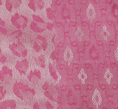 Pink Animal Print Scarf