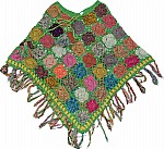 Fruit Salad Crochet Poncho