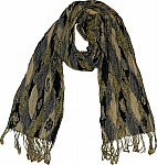 Earthen Tonal Long Scarf