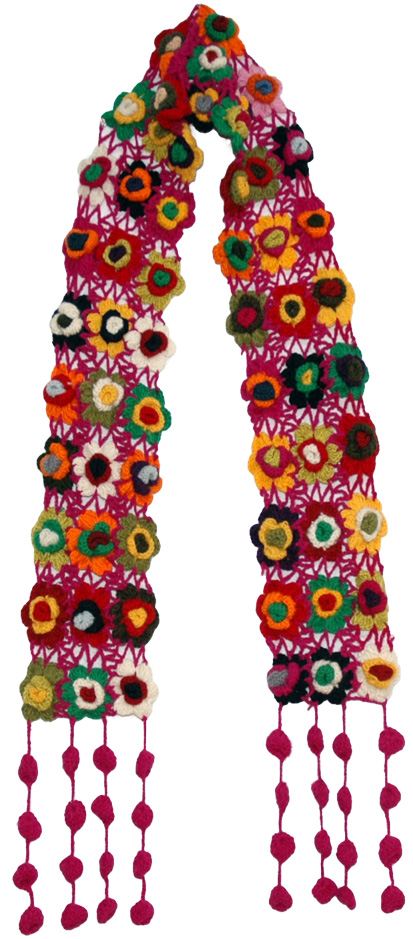 Romantic Crochet Fashion Scarf