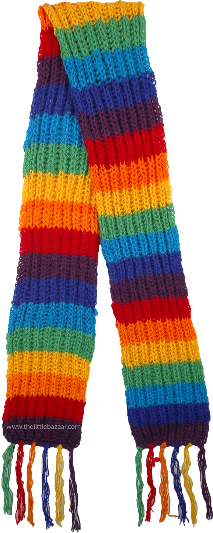 Scarf - Multicolor wool scarf