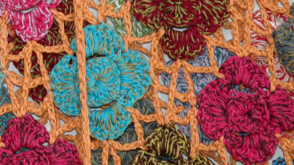 Sandy Crochet - A - Poncho