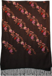 Zambezi Floral Embroidered Shawl