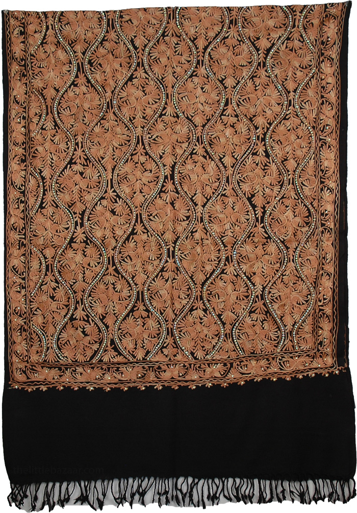 Copper Dazzle Fashion Stole