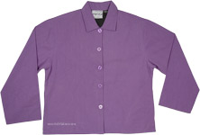 Smoky Purple Solid Cotton Jacket [4414]