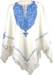 Westar Kashmiri Embroidered Wool Poncho