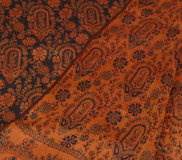 Reversible Jamawar Shawl pattern