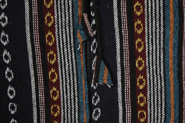 Trek indie Zipper Hoodie Boho Jumper Jacket