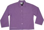 Orchid Purple Cotton Spring Fall Cotton Jacket