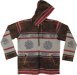 Lipstick Brown Hippie Hoodie Cotton Top