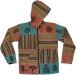 Autumn Bright Hippie Jacket Hoodie with Fleece