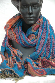 Brown Rust Neck Scarf