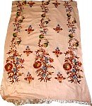 Embroidered Cotton Shawl