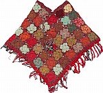 Shaded Crochet Poncho
