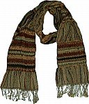 Brown Derby Cotton Scarf