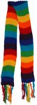 Rainbow Bohemian Wool Scarf