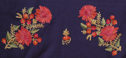 Cinder Embroidered Shawl