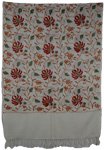 Creeper Petals Embroidered Stole