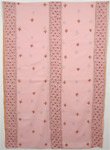 Azalea Hand Embroidery Pink Shawl Stole