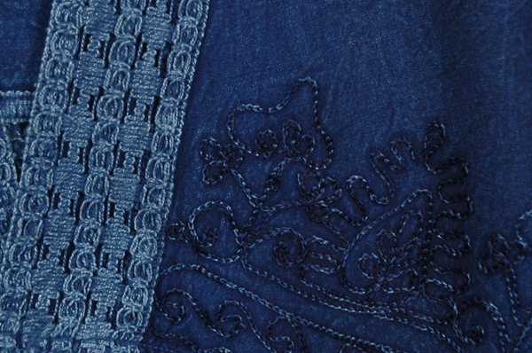 Blue Jeans Kimono Shrug Cardigan