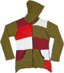Olive Dreams Cotton Layer Hippie Hoodie