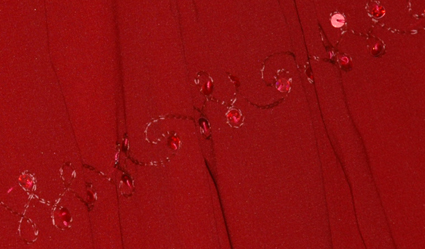 Red Wine Evening Long Skirt