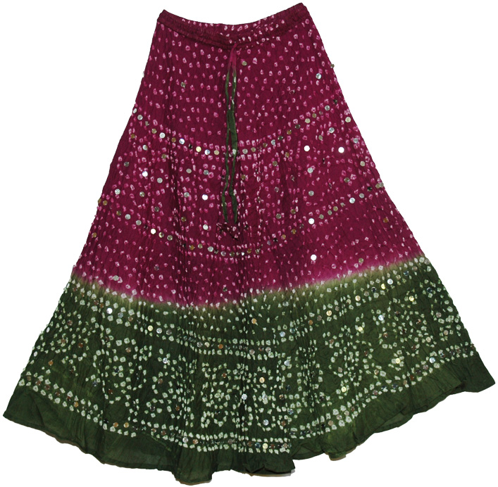Gypsy Muse Bohemian Sequin Skirt