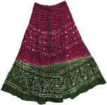 Gypsy Muse Bohemian Sequin Skirt