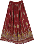 Lassie Sequin Long Skirt