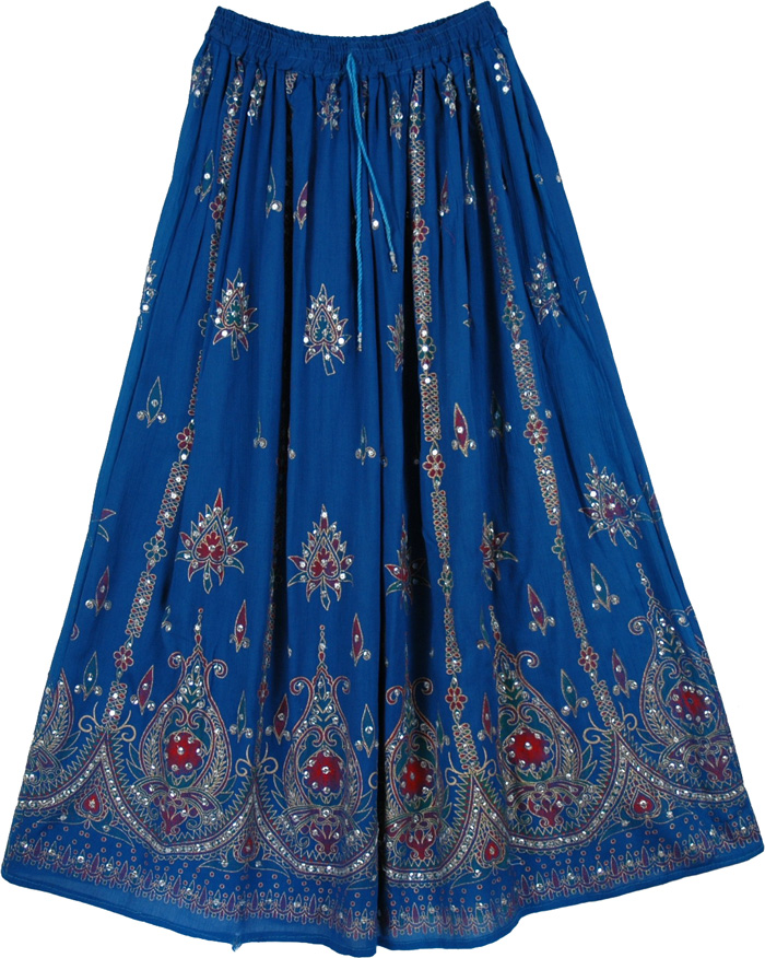 Catalina Blue Gypsy Fashion Skirt