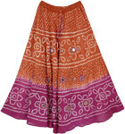 Mexican Riviera Fashion Long Skirt