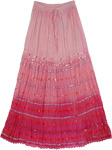 Pink Dazzle Long Skirt