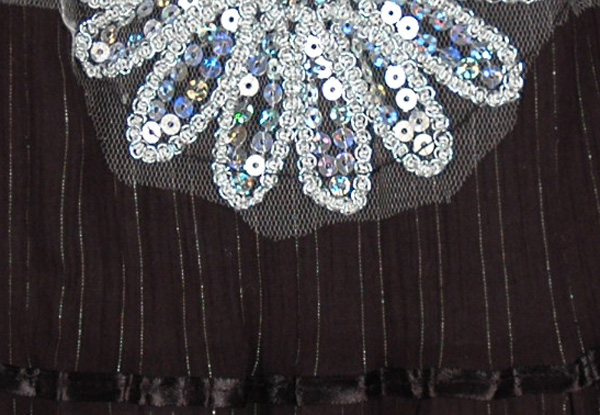 Black Fashion Tiara Skirt