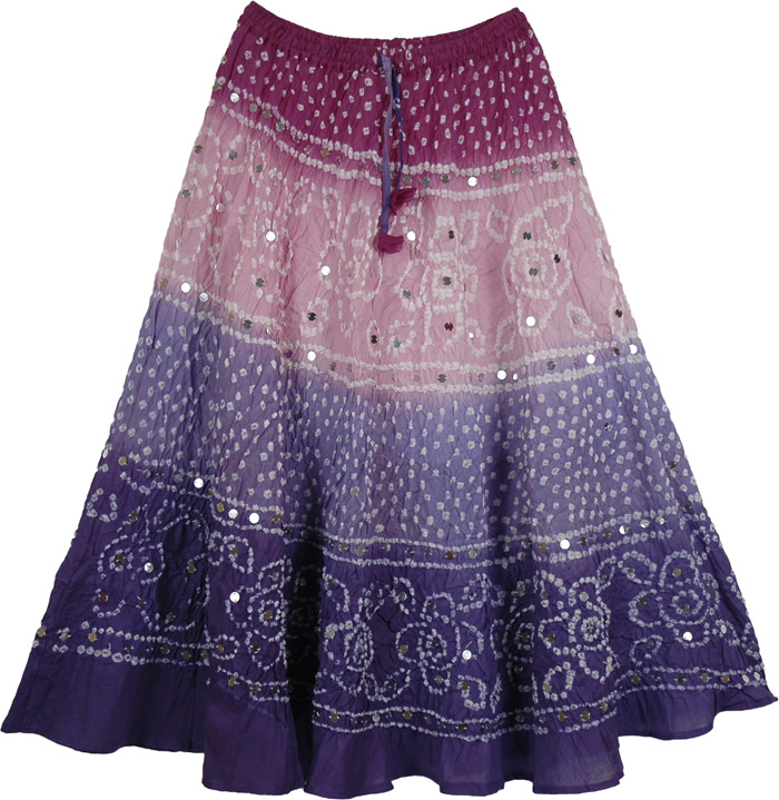 Pheromones Tie Dye Long Skirt