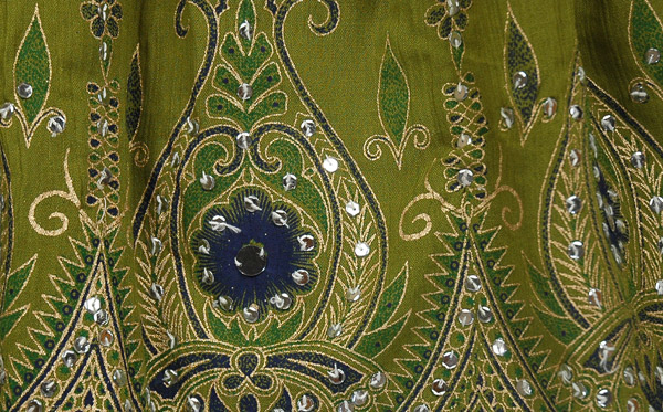 Henna Green Gypsy Fashion Skirt