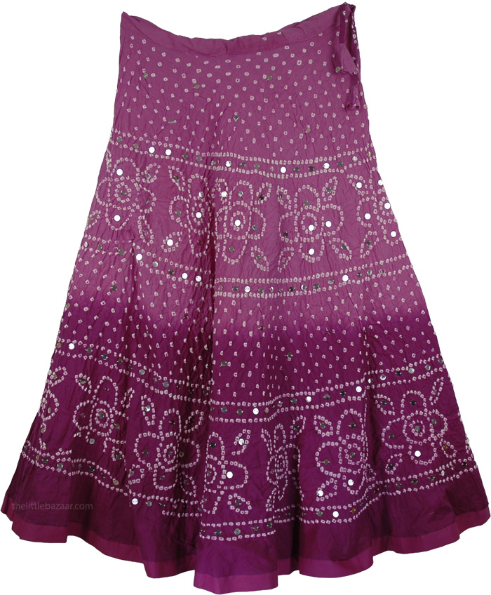 Sale:$14.99 Claret Hues Tie Dye Skirt | Clearance | Tie-Dye, Sale|14.99|
