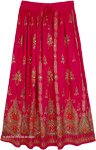 Rose Sands Sacred Story Embellished Maxi Skirt