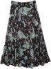 Tantrik Wine Berry Hippie Skirt XS to S