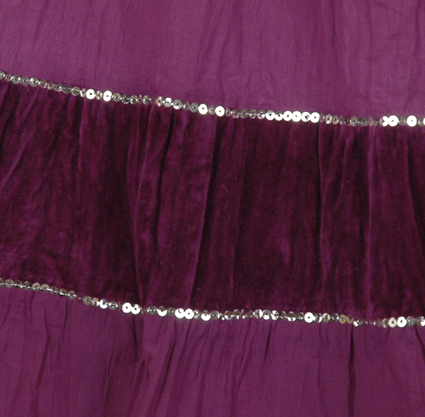 Seductive Purple Fashion Skirt