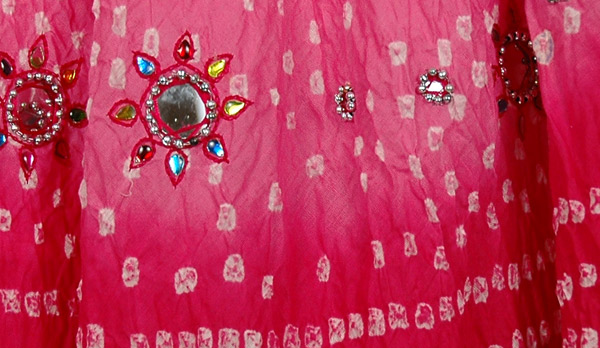 Pink Aesthetics Bohemian Designer Skirt 34L