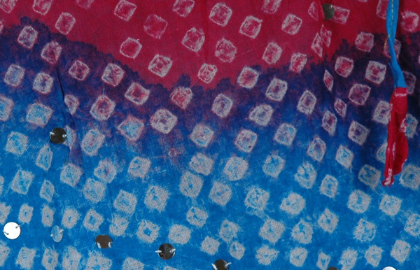 Middle Way Cotton Tie Dye Short Skirt