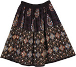Black Gypsy Short Skirt