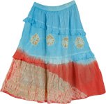 Wheat Chaffs Fashion Long Skirt [2886]