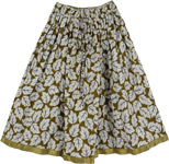 Dark Henna Summer Short Skirt