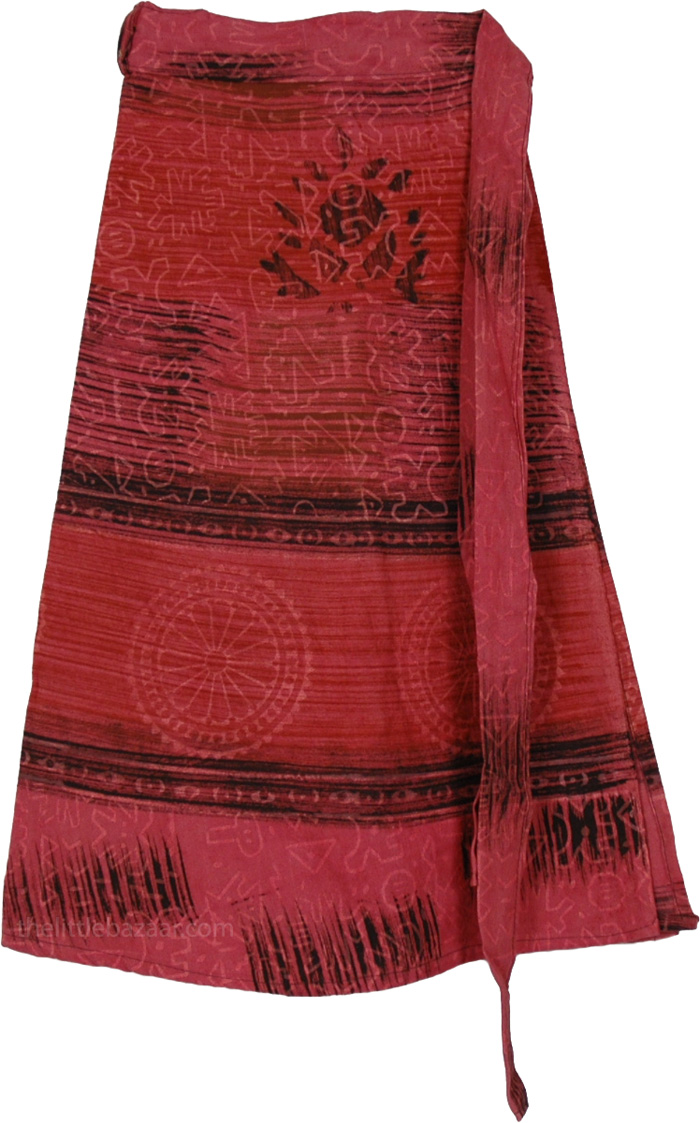 Passion Wrap Short Skirt