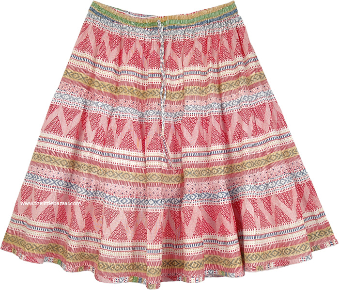 Viking Lily Cotton Trendy Short Skirt