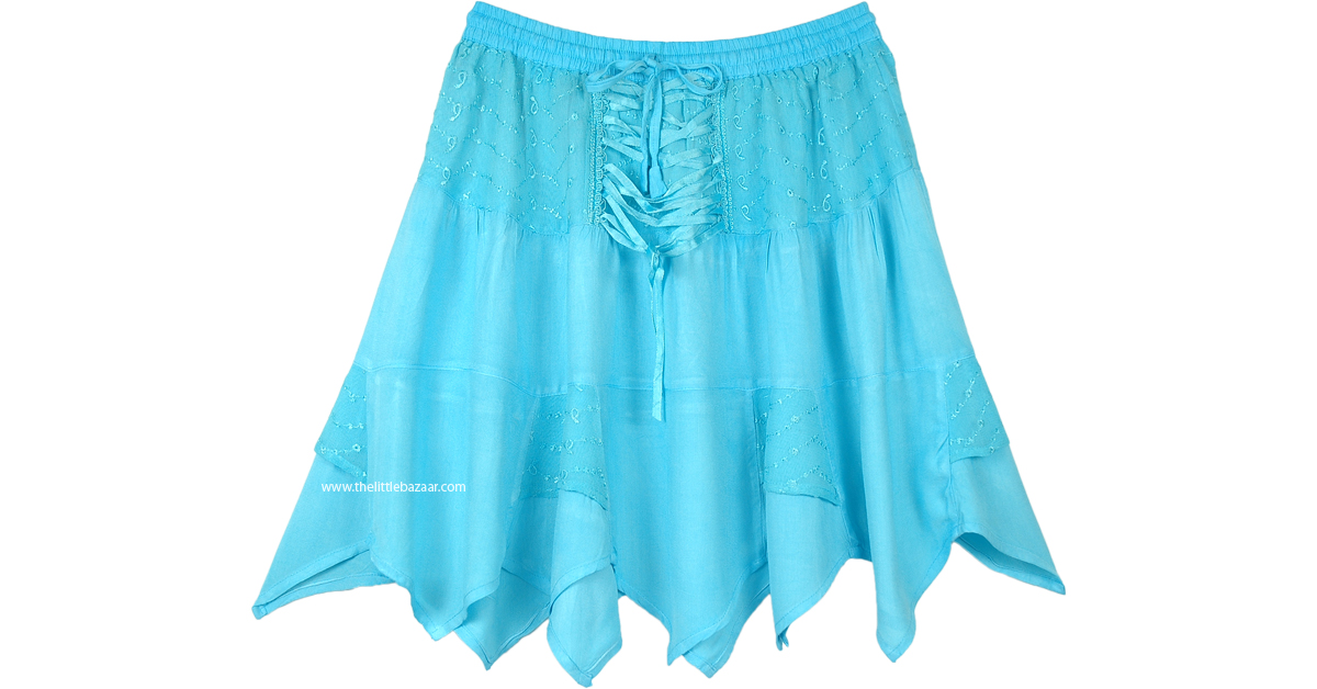 summer skirts the bay