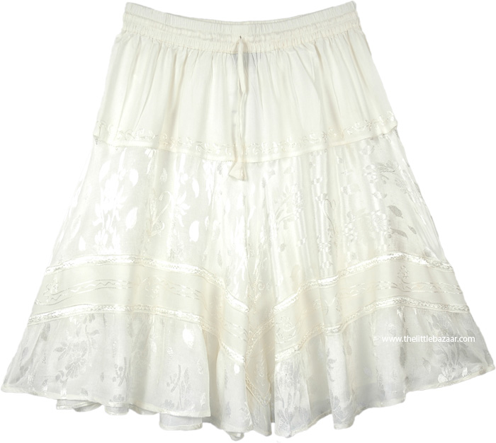 Dolphin Patch Short Wrap Around Skirt